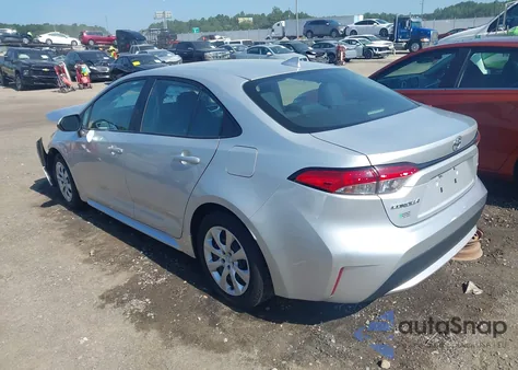 2021 Toyota Corolla Le из США, поврежденный, VIN 5YFEPMAE7MP165915